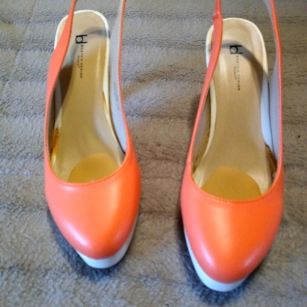 Sling back heels
